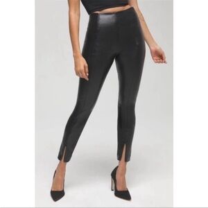 Good American Vegan Leather Like a Boss Pants